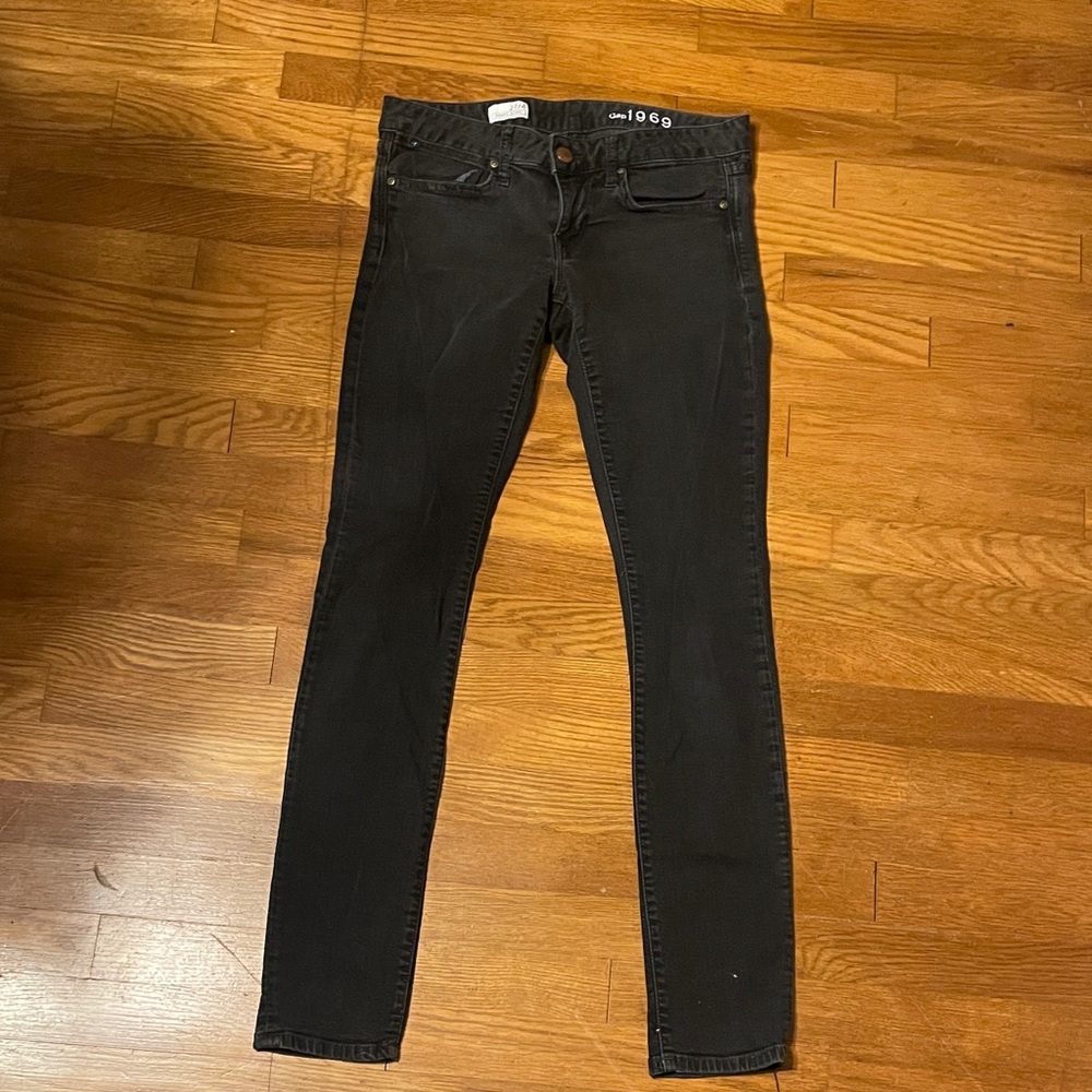 GAP Charcoal Denim Pants